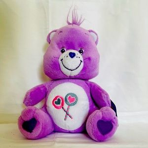 CARE 🐻 BEARS purple 9” Plush NWT